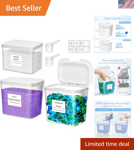 Laundry pods container - container, with